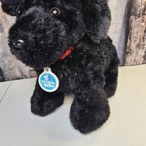 Build-A-Bear Workshop Black Lab Plush Puppy 12" Promise Pets Stuffed Animal‎